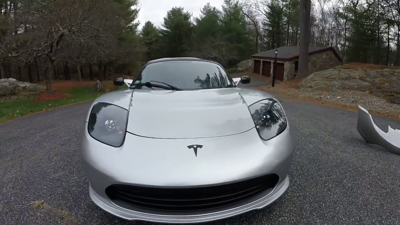 Racing A Tesla Roadster! Tesla Roadster P.O.V Drive