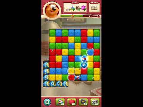 Toon Blast Level 2703 - NO BOOSTERS 🐻🐺🐱 | SKILLGAMING ✔️