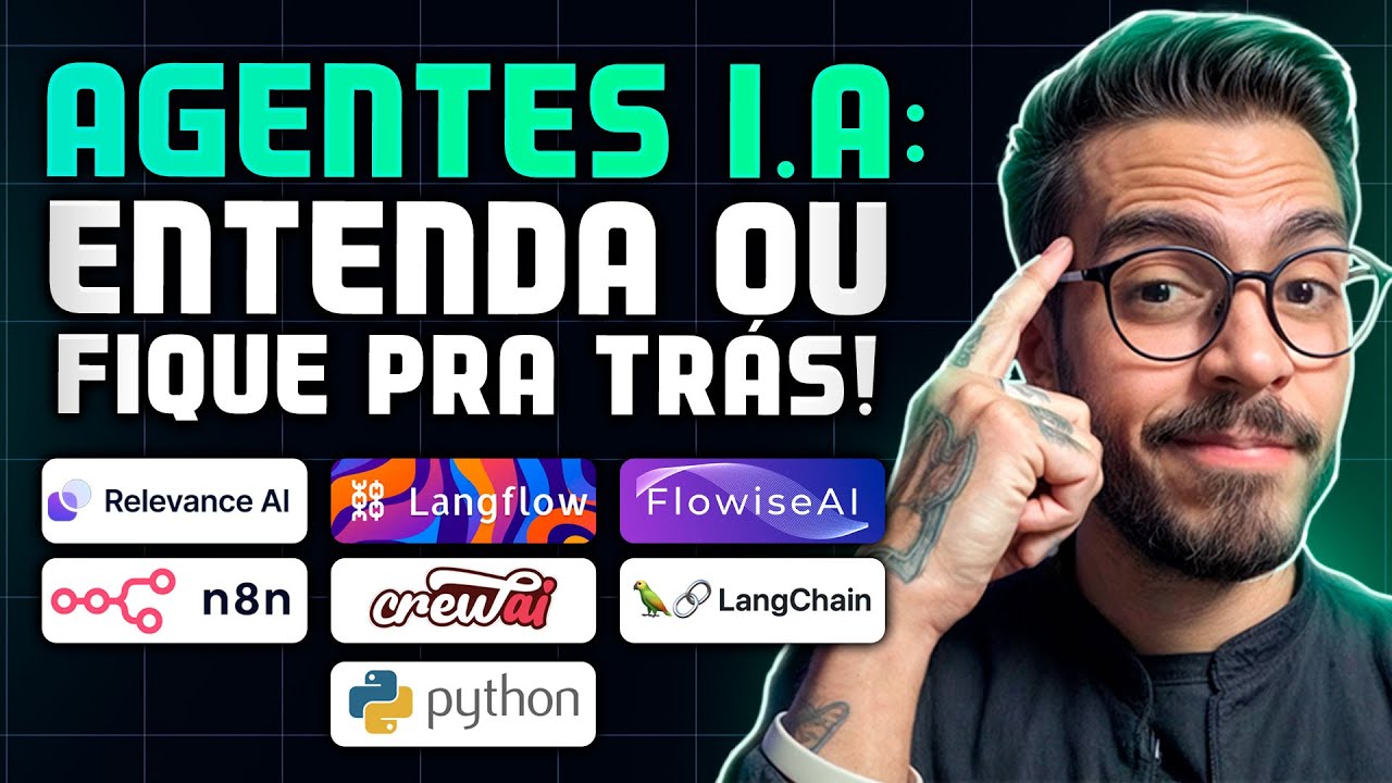 O que são AGENTES de IA: ENTENDA DO ZERO + APPS!