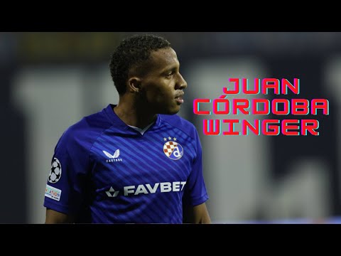 Juan Córdoba | GNK Dinamo Zagreb - Young Colombian Talent - Dribbling and Key Passes