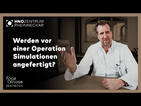 Nasenkorrektur - Frag Prof. Riedel: Werden vor einer Operation Simulationen angefertigt?