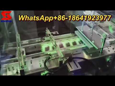 Ice cream box wrapping plastic film video