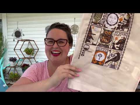 Flosstube 157 😀 Talking about Cross Stitch in the Summer Humidity and Stitchy Fair Entries