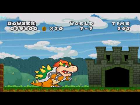 Paper Mario TTYD - Super Bowser Bros - World 1-1