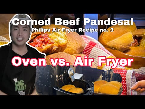 Corned Beef Pandesal: Philips Air Fryer Series Recipe...