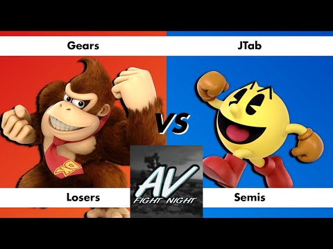 AV Fight Night #32 - Losers Semifinal: Gears (DK) vs DCG | TAB | JTab (Pac-Man)