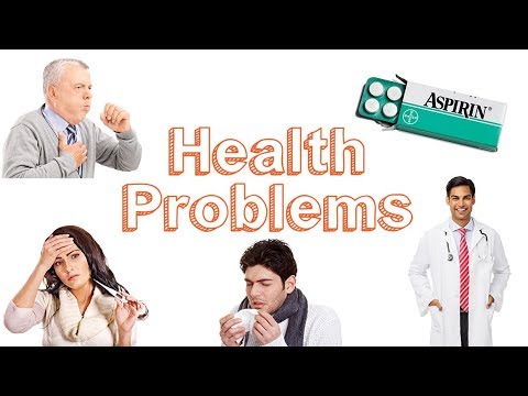 Speaking - Health Problems  - Health Vocabulary