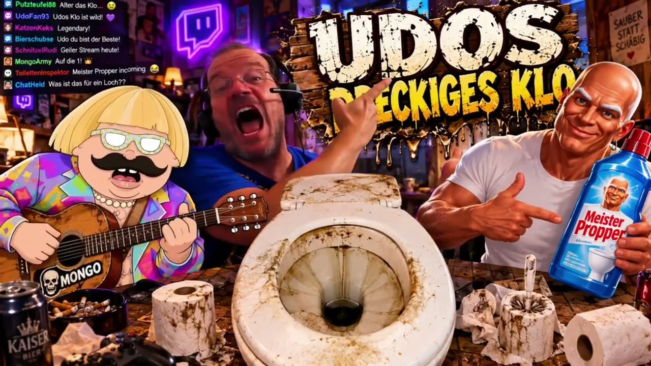 Mongomediales Musikkunstwerk x Udos Klo #UdoUltras