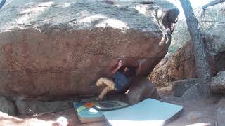 Video thumbnail de Coleccionista de huesos, 7b. Albarracín