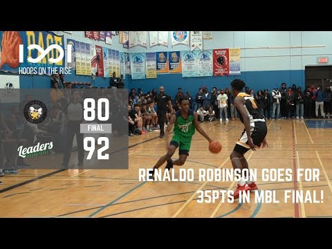 RENALDO ROBINSON GOES FOR 35PTS IN MBL FINAL! | Sun Youth vs Lasalle | March 17 2019