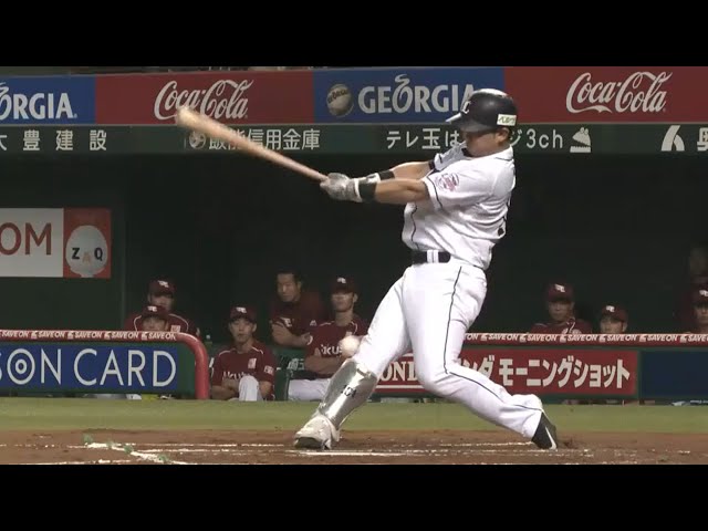 【1回裏】ライオンズ・森 痛すぎる自打球で途中交代... 2015/8/20 L-E