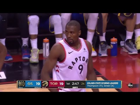 Serge Ibaka All Game Actions 2019 NBA Finals Game 2 Warriors vs Raptors Highlights