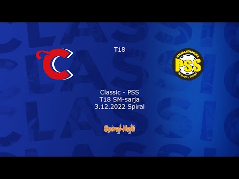 Classic - PSS T18 SM-sarja 3.12.2022
