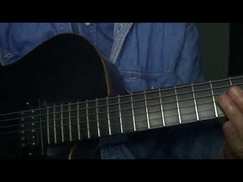 JOE NANIA - guitar A9 arpeggio - riff 3-26-18