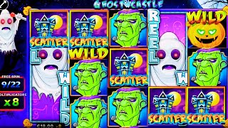 GHOST CASTLE SLOT MEGA WIN! Crazy Free Spin Bonus Pays HUGE!