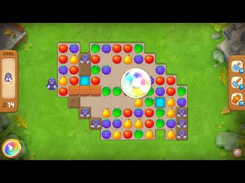 GardenScapes level 8586 🌱 Playrix HD 👋😘✌️