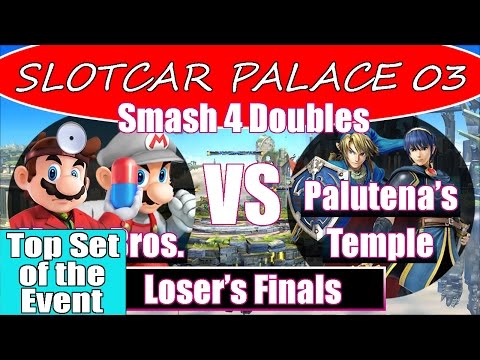 [SSB4] Slot Car 3 - Mario Bros. VS Palutena's Temple Loser Finals