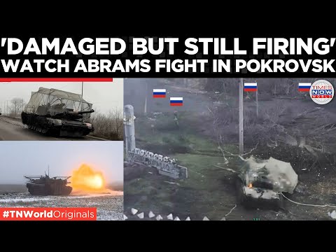 'Fire–There are no barriers' Watch Ukraine’s Abram Tanks Combat in Pokrovsk | Times Now World