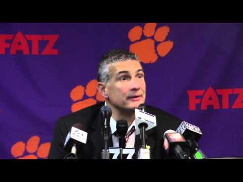 TigerNet.com - Frank Martin post Clemson