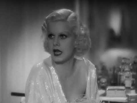 Jean Harlow "I'm Doing My Lashes" Dinner At Eight