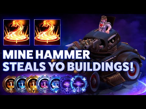 Sgt. Hammer Napalm - MINE HAMMER STEALS YO BUILDINGS! - BRONZE TO GRANDMASTER ADVENTURES!