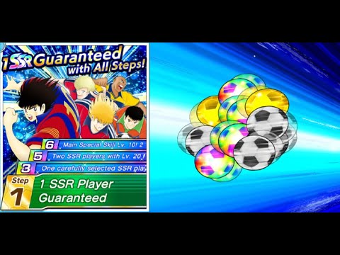 [GACHA] 12 NEW SSR META PLAYERS !! THE BEST DREAM STEP-UP TRANSFER !!🤩👍 - Captain Tsubasa Dream Team