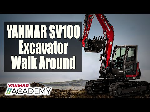 2022 Yanmar SV100-2A Cab Steel Track in Loxley, Alabama - Video 1
