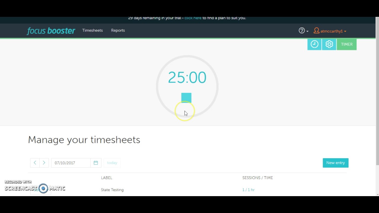 Focus Booster Tutorial