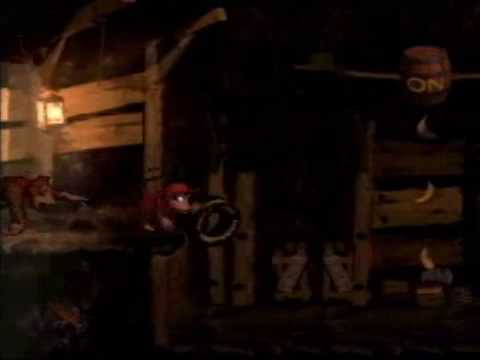 Donkey Kong Country - 101% Walkthrough, Part 32 - Loopy Lights