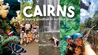 BIG WEEK IN CAIRNS: Great Barrier Reef snorkelling, Skypark giant swing & goodbyes 🥺🦋🌴🪸 #AusVlog10