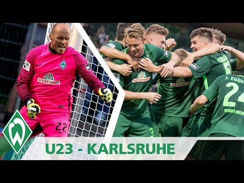Werder U23 - Karlsruher SC 2:0 | Werder Bremen schlägt den Aufstiegsfavorit | 3. Liga