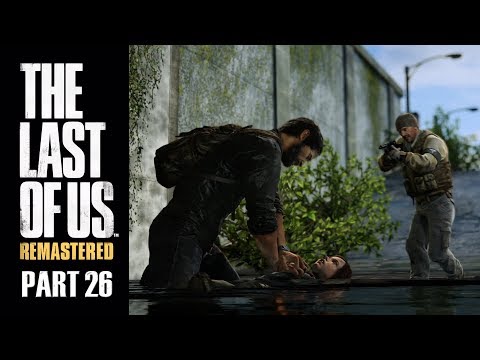 The Last of Us Remastered - PS4 Pro Gameplay Part 26 - Highway Exit Ellie Drowns