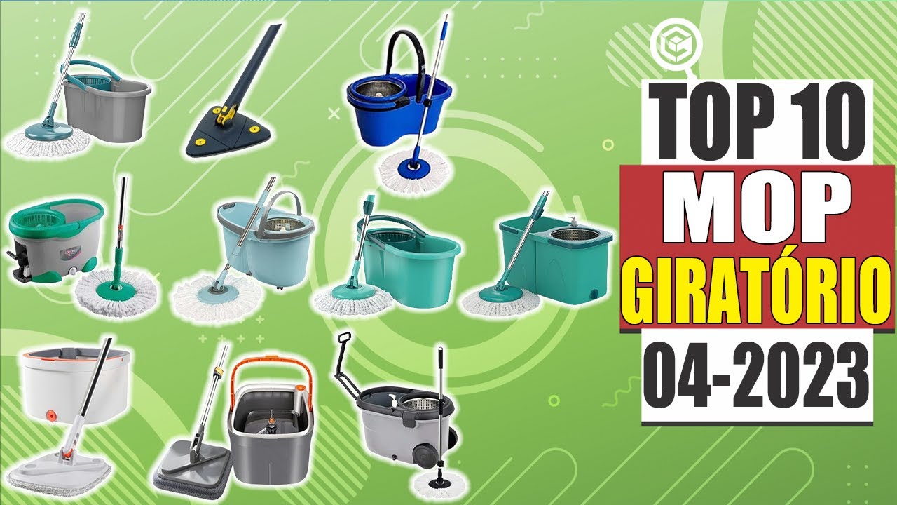 Qual O MELHOR MOP GIRATÓRIO para LIMPEZA em 2023?