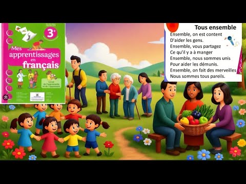 All together: Poetry Unit 2 / My French Learning 3: Wonderful 😍😍