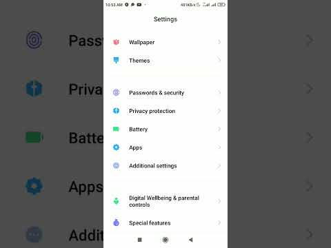 How to Turn off Notification Blink light in Redmi 7 A MIUI 12.5 version | Pulse Notification light