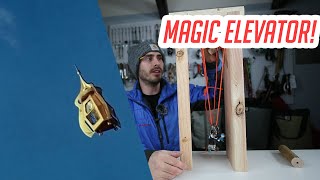Magic Elevator Build! Differential Pulleys.