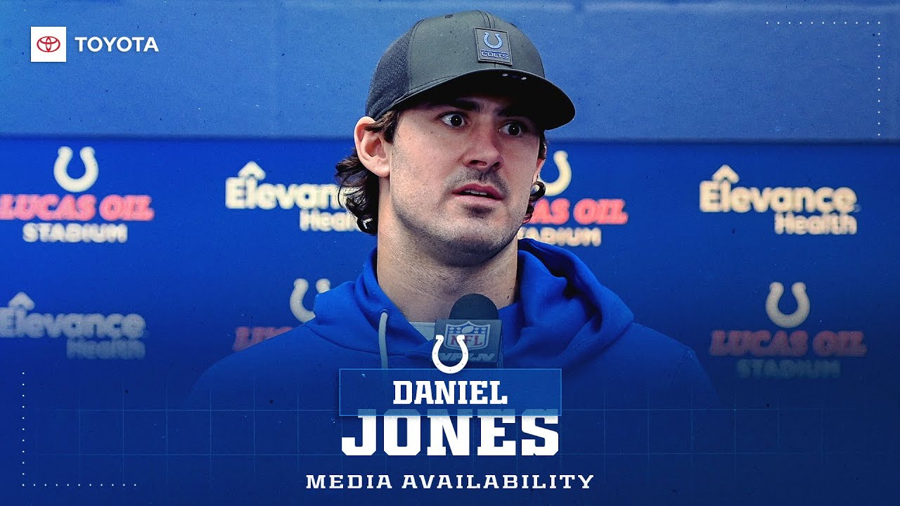 Daniel Jones Media Availability : Colts vs. Texans