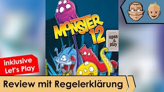 Monster 12 – Brettspiel – Review und Regelerklärung
