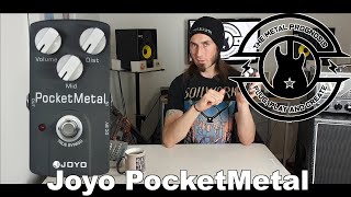 Video thumbnail for Joyo PocketMetal - Pedal To the Metal by Metal Prognosis