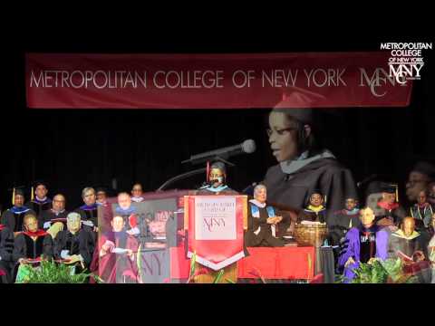 Veronica Singh, MCNY MS in Education Graduate Speaks at 2013 Commencement