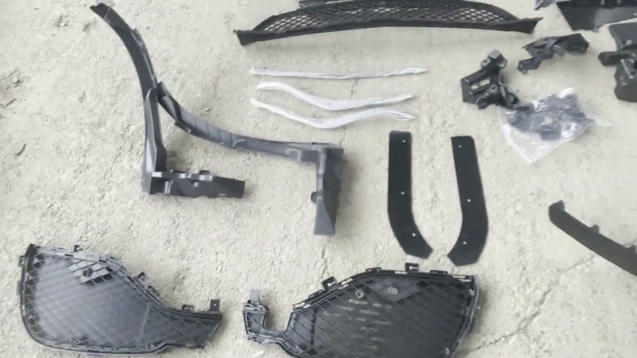 Mercedes GL/GLS сlass X166 2012-2019 гг. Передний бампер AMG GLS63 Video 1