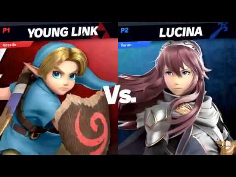 Rozelle (Young Link) vs G0GMAZi0S (Lucina) - ILG S3 Bangalore Qualifier - Smash Ultimate