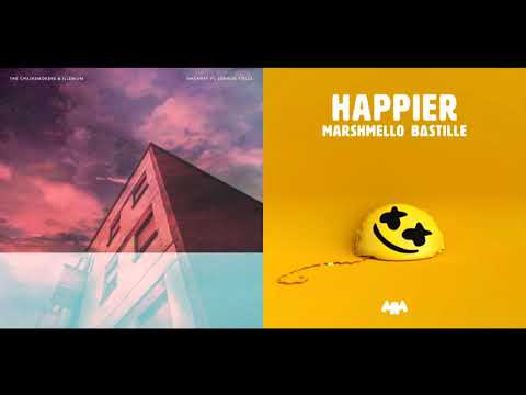Take Away // Happier [Remix Mashup] - The Chainsmokers & ILLENIUM x Marshmello & Bastille