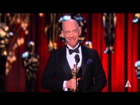 J.K. Simmons wins Best Supporting Actor | 87th Oscars (2015)