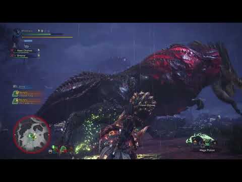Monster Hunter World: Deviljho vs Great Jagras.