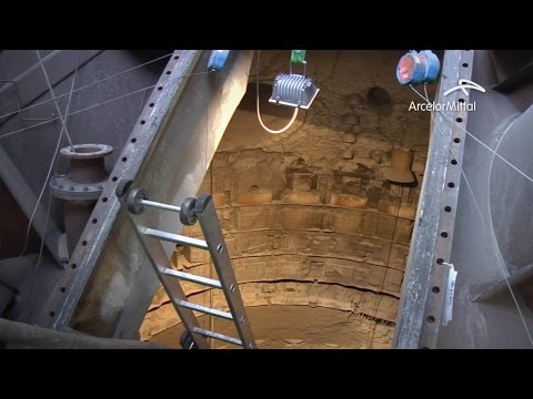 Reparaturstillstand im Hochofenwerk