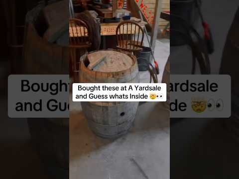 200 Year Old Barrels!! Guess what’s Inside 👀😳