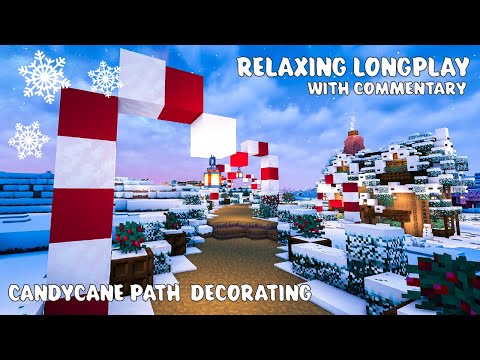 Unbelievable! Watch How I Create My Epic Candycane Path in Minecraft