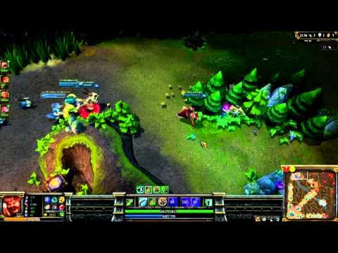 TeamFight in River - League of Legends