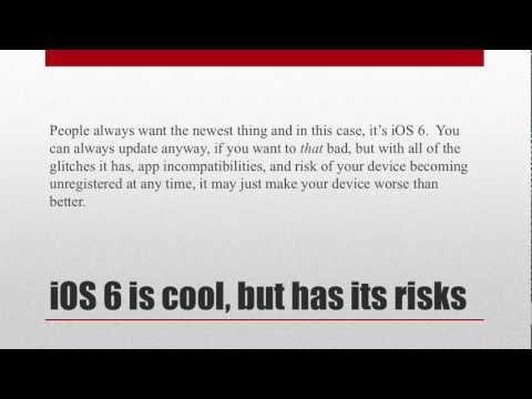 Why Not to Install iOS 6 Betas